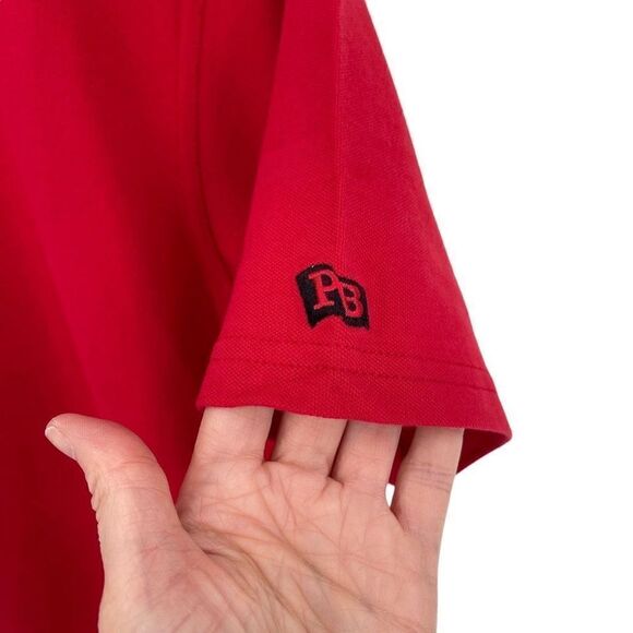 Pennington & Bailes Remain True Classic Polo Uniform School Shirt Red Women XXL - Picture 3 of 8